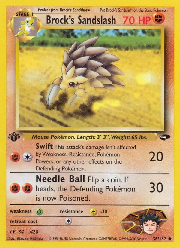 Brock's Sandslash [1st-Edition]