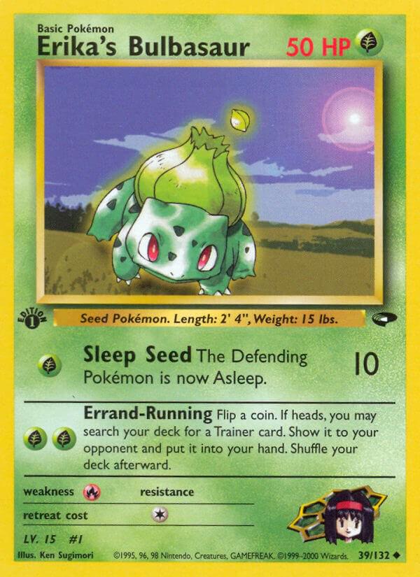 Erika's Bulbasaur [1st-Edition]