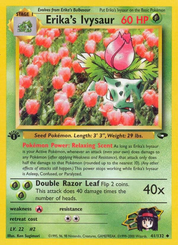 Erika's Ivysaur [1st-Edition]