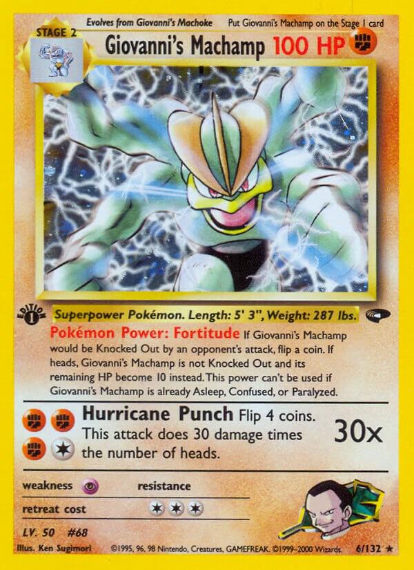 Giovanni's Machamp [1st-Edition]