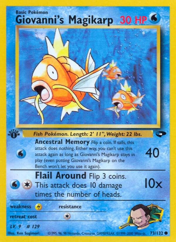 Giovanni's Magikarp [1st-Edition]