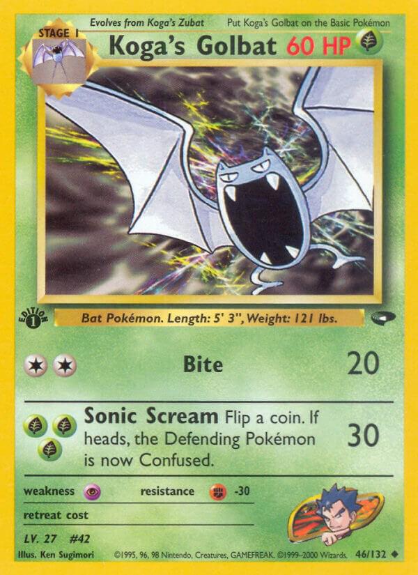 Koga's Golbat [1st-Edition]