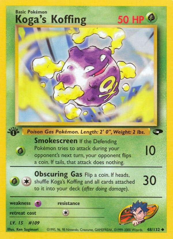 Koga's Koffing [1st-Edition]