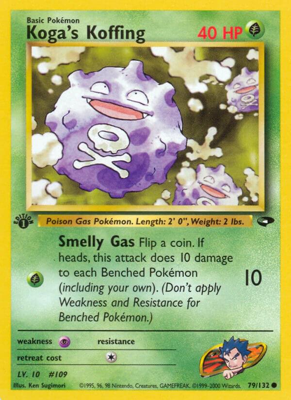 Koga's Koffing [1st-Edition]