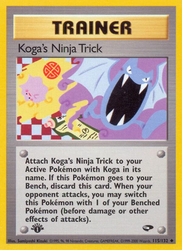 Koga's Ninja Trick [1st-Edition]