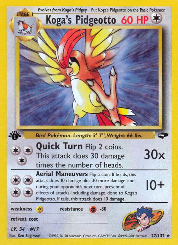 Koga's Pidgeotto [1st-Edition]
