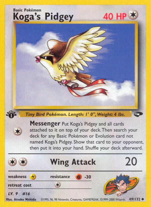 Koga's Pidgey [1st-Edition]