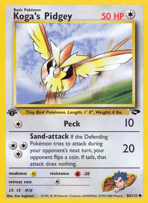 Koga's Pidgey [1st-Edition]