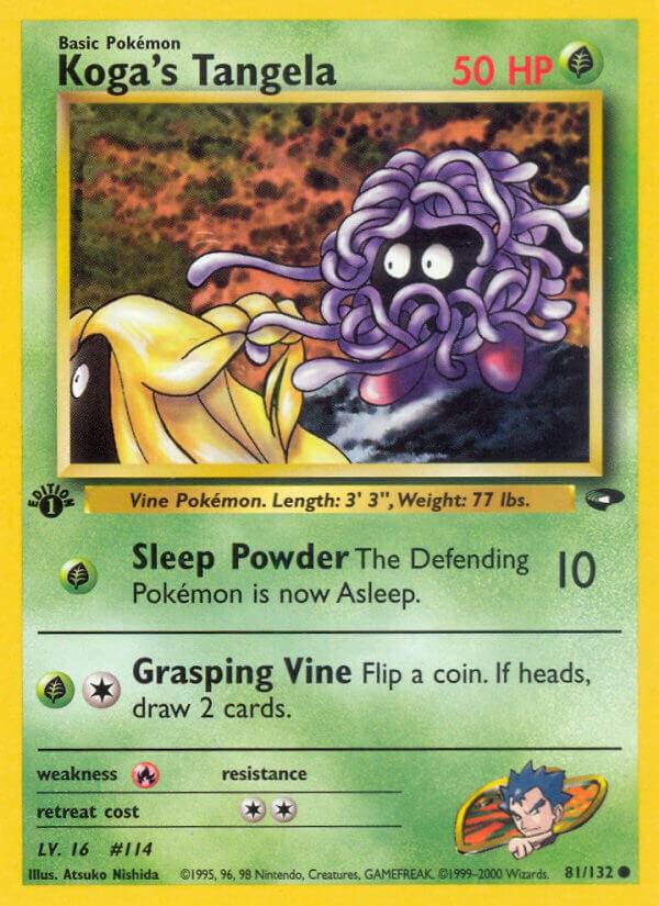 Koga's Tangela [1st-Edition]