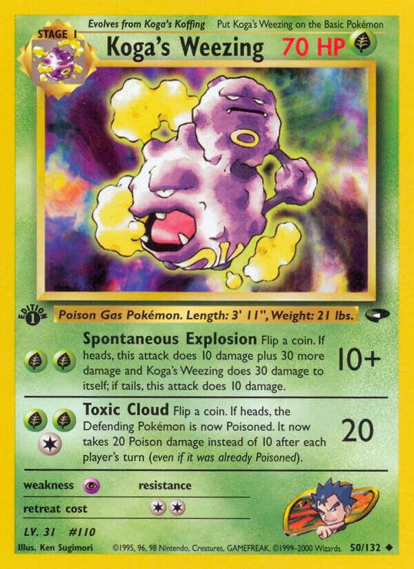 Koga's Weezing [1st-Edition]