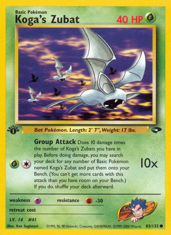 Koga's Zubat [1st-Edition]