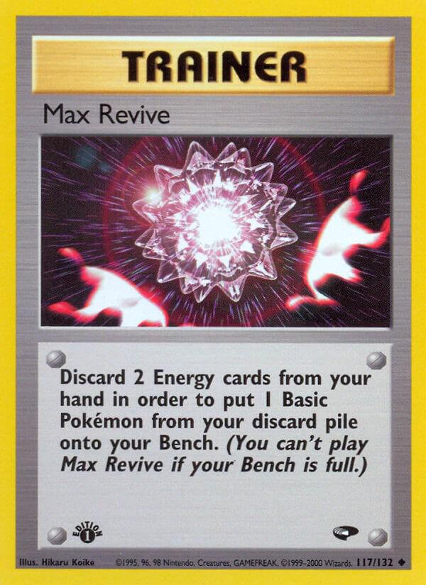 Gym Challenge [1st-Edition] Max Revive [1st-Edition] Pokémon card