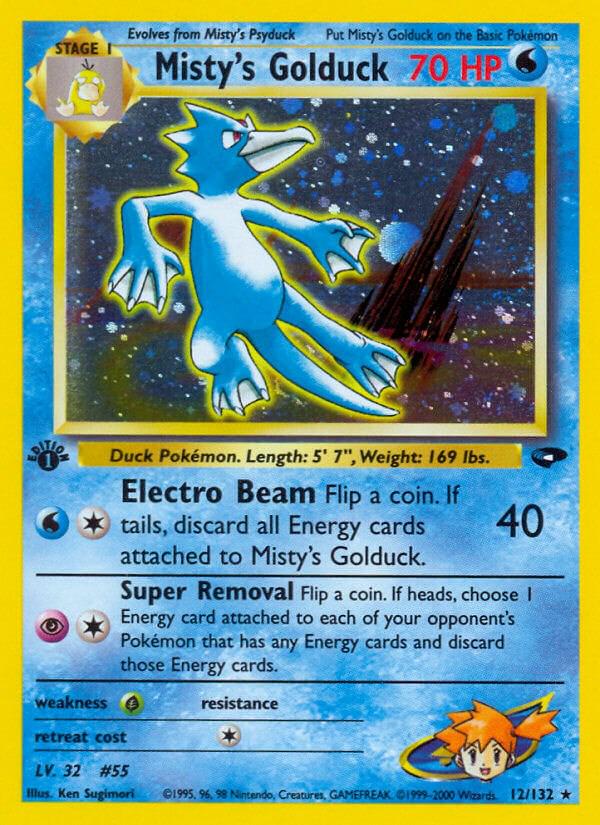 Misty's Golduck [1st-Edition]