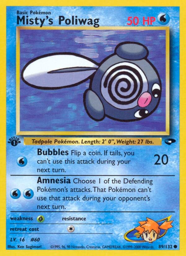 Misty's Poliwag [1st-Edition]