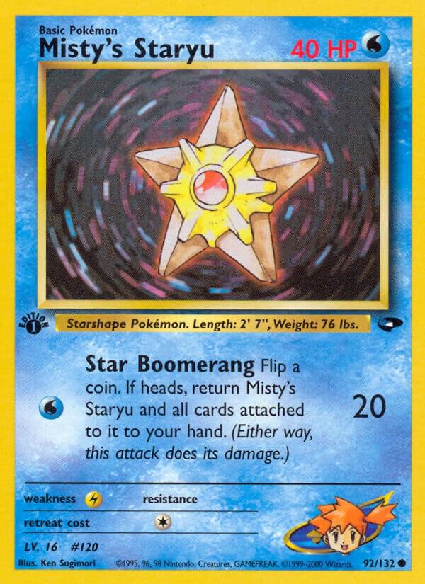 Misty's Staryu [1st-Edition]