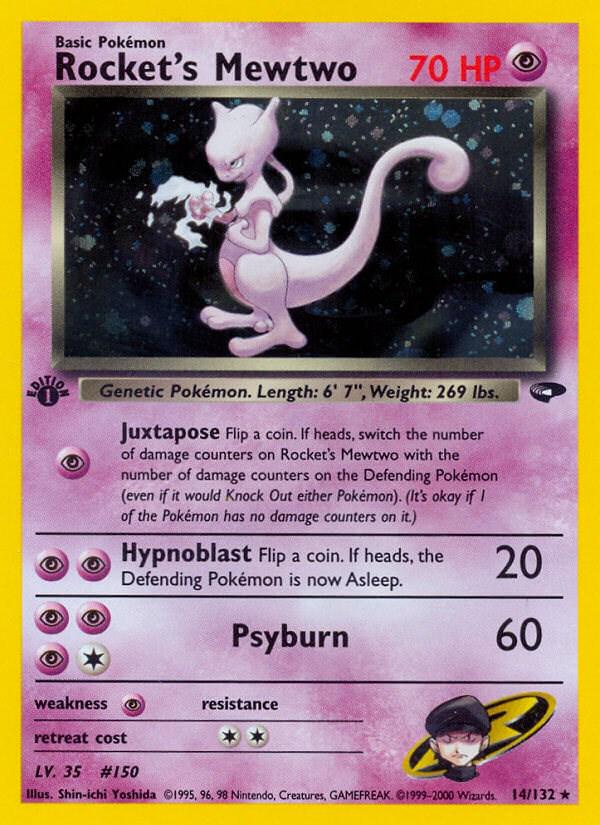 Rocket's Mewtwo [1st-Edition]