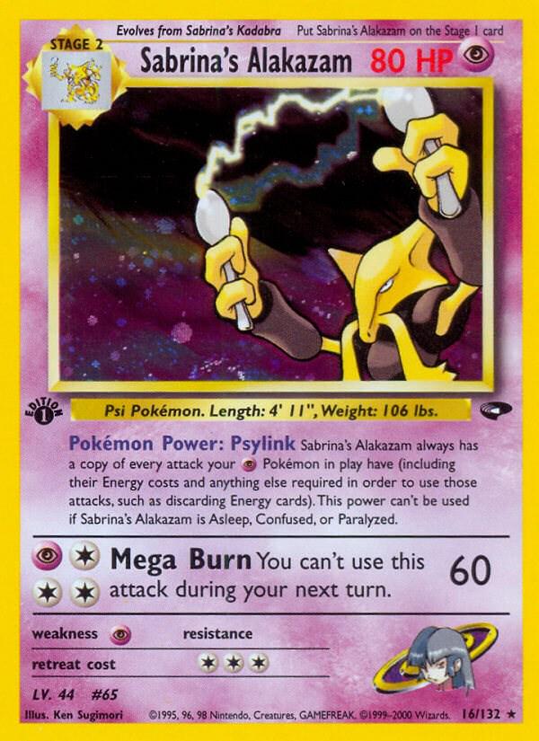 Sabrina's Alakazam [1st-Edition]