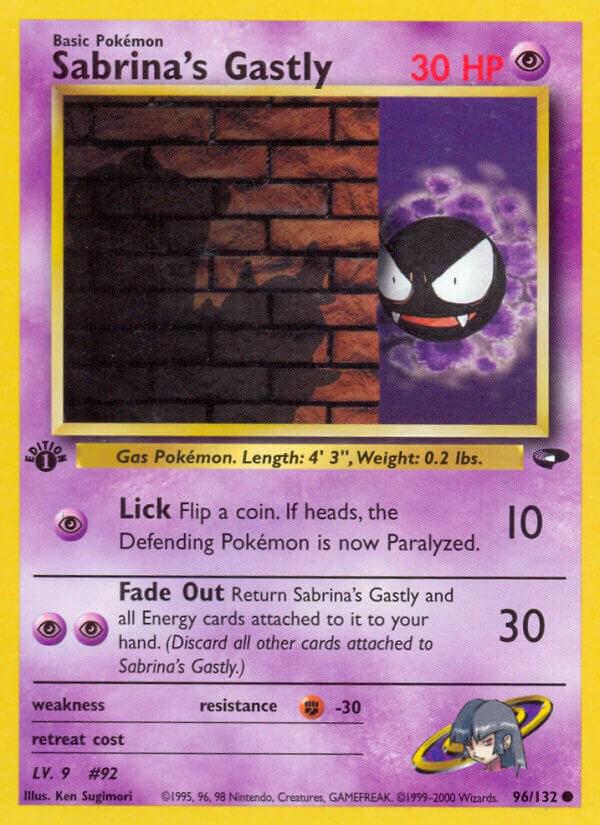 Sabrina's Gastly [1st-Edition]