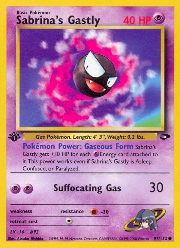 Sabrina's Gastly [1st-Edition]