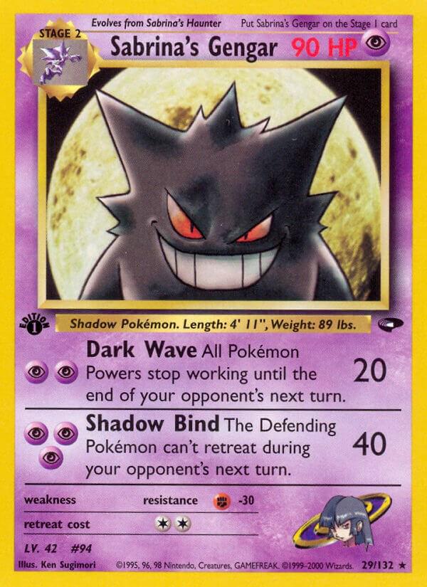 Sabrina's Gengar [1st-Edition]
