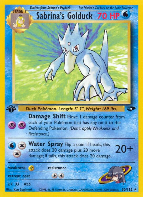 Sabrina's Golduck [1st-Edition]