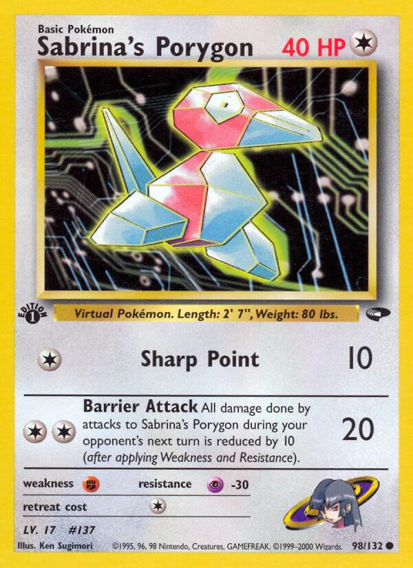 Sabrina's Porygon [1st-Edition]