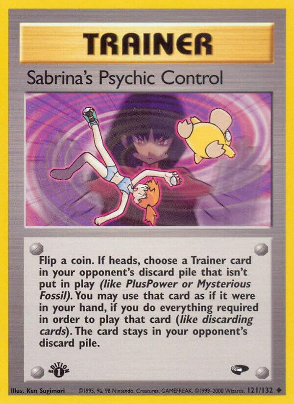 Sabrina's Psychic Control [1st-Edition]
