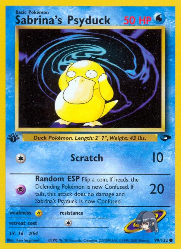 Sabrina's Psyduck [1st-Edition]