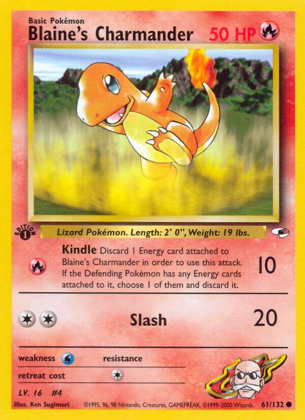 Blaine's Charmander [1st-Edition]