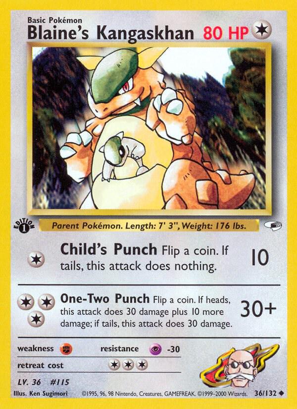 Blaine's Kangaskhan [1st-Edition]