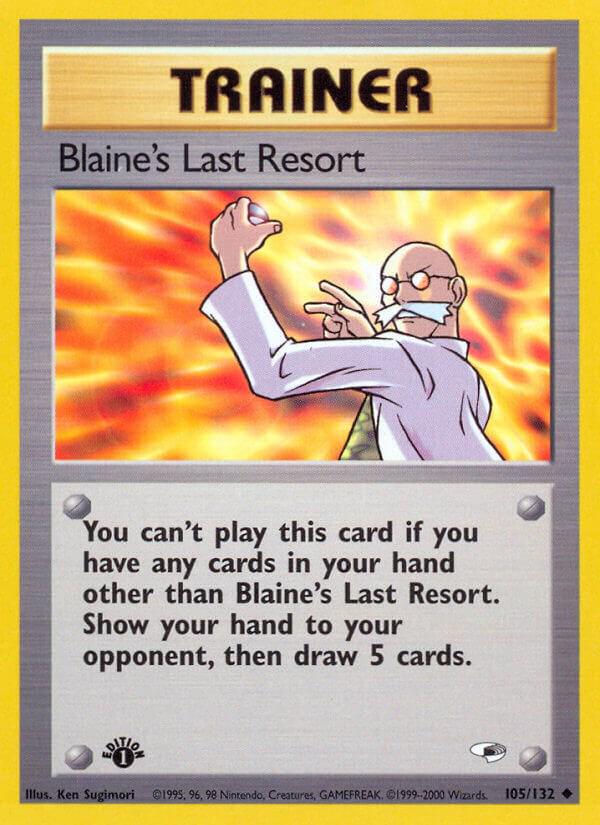 Blaine's Last Resort [1st-Edition]
