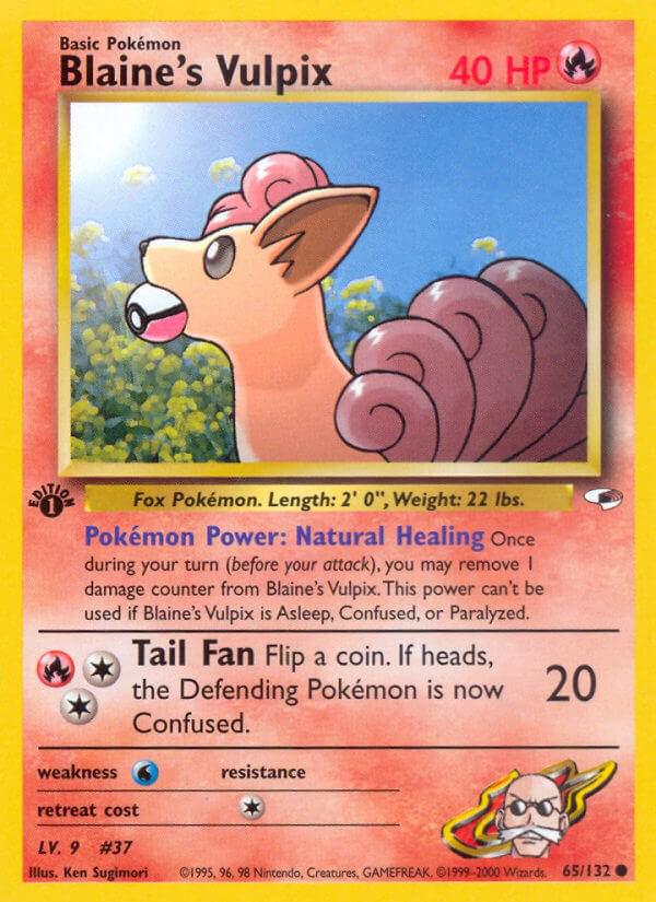 Blaine's Vulpix [1st-Edition]