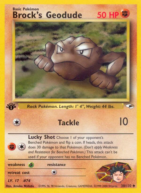 Brock's Geodude [1st-Edition]