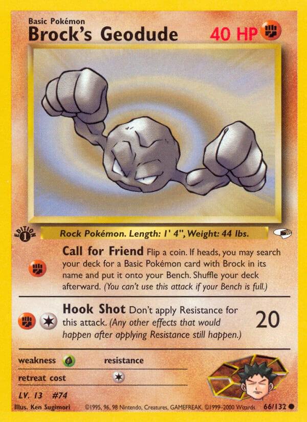 Brock's Geodude [1st-Edition]