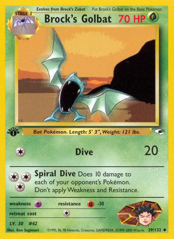 Brock's Golbat [1st-Edition]