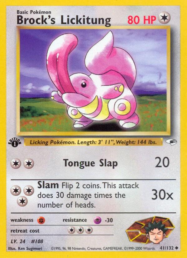 Brock's Lickitung [1st-Edition]