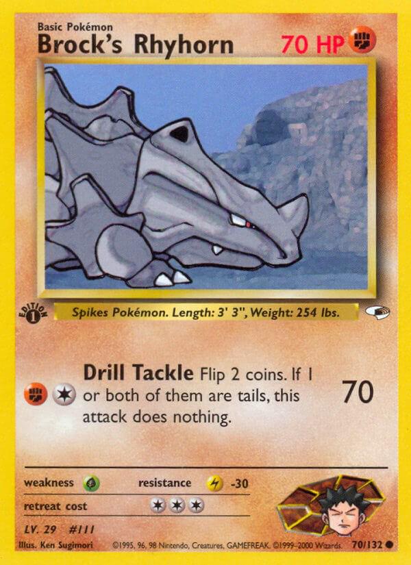 Brock's Rhyhorn [1st-Edition]