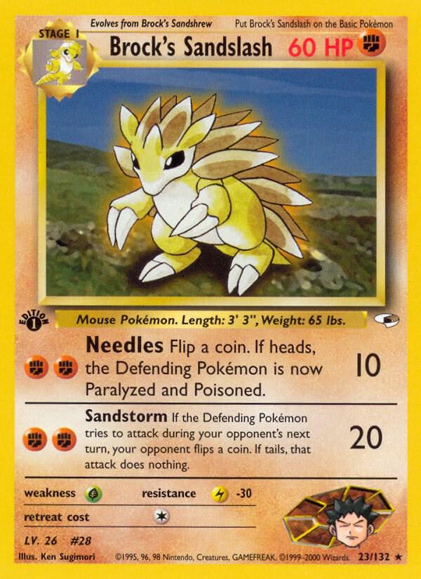 Brock's Sandslash [1st-Edition]