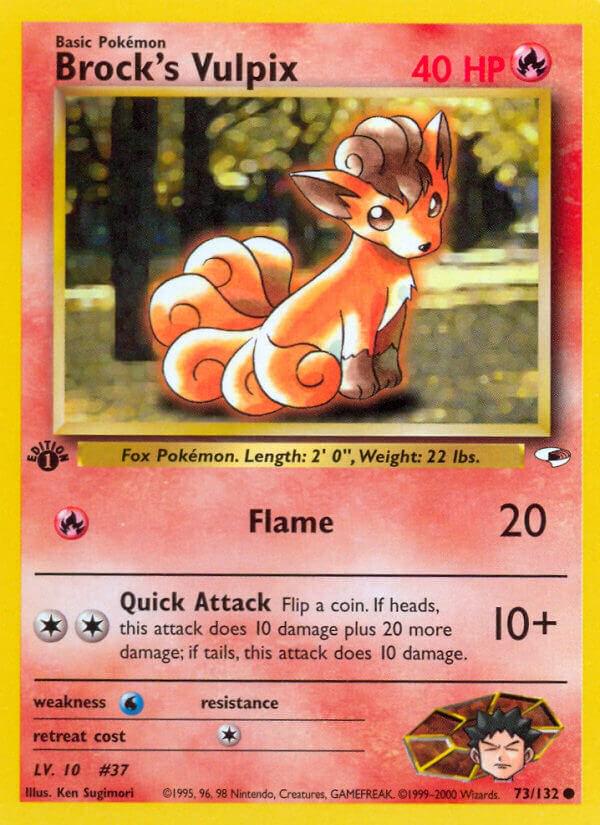 Brock's Vulpix [1st-Edition]