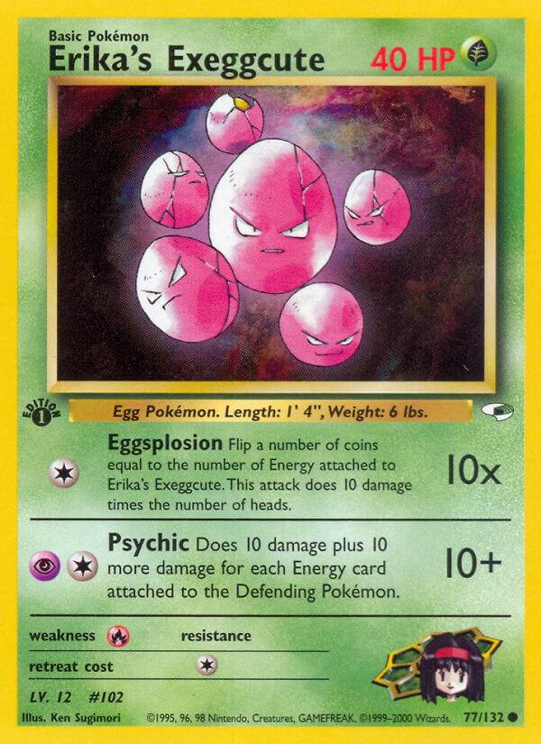 Erika's Exeggcute [1st-Edition]