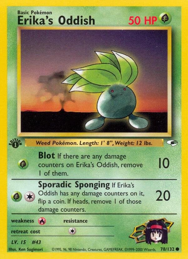 Erika's Oddish [1st-Edition]