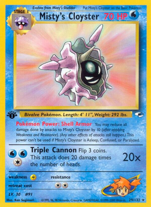 Misty's Cloyster [1st-Edition]