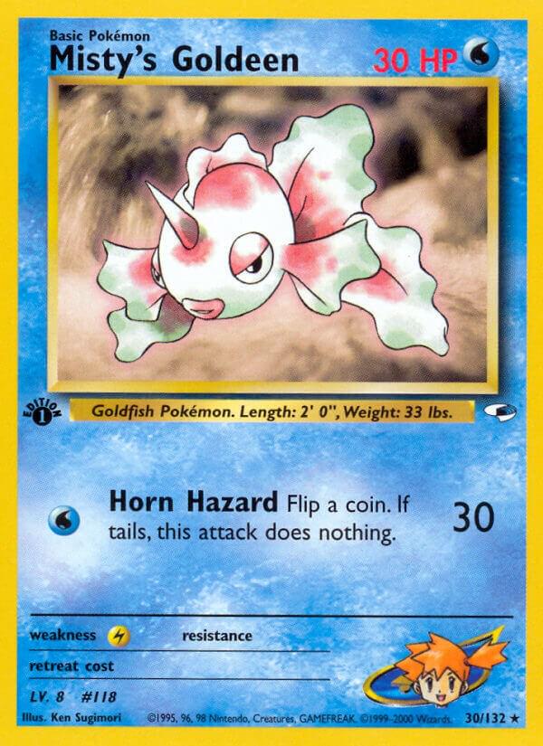 Misty's Goldeen [1st-Edition]