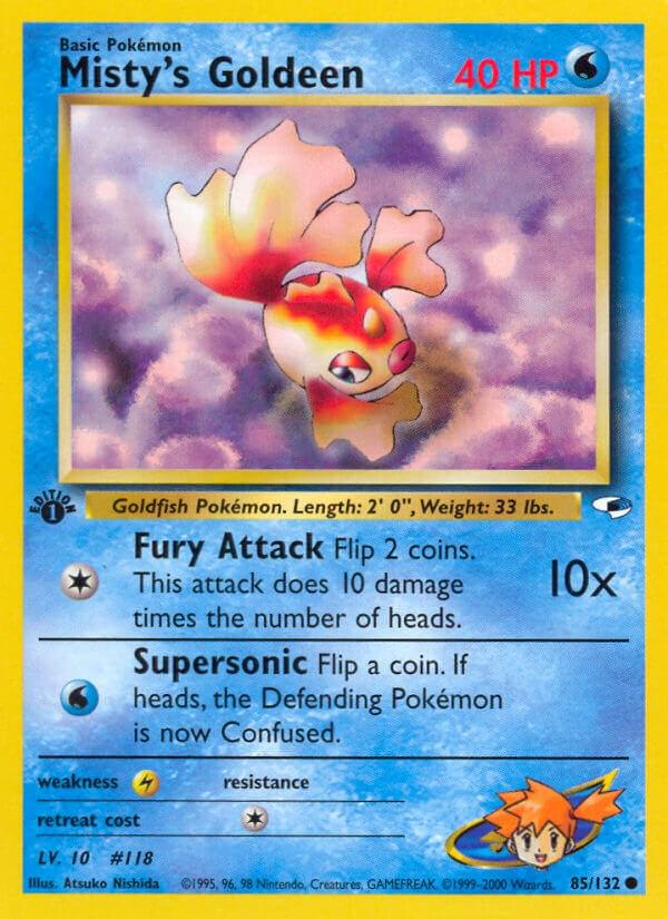 Misty's Goldeen [1st-Edition]