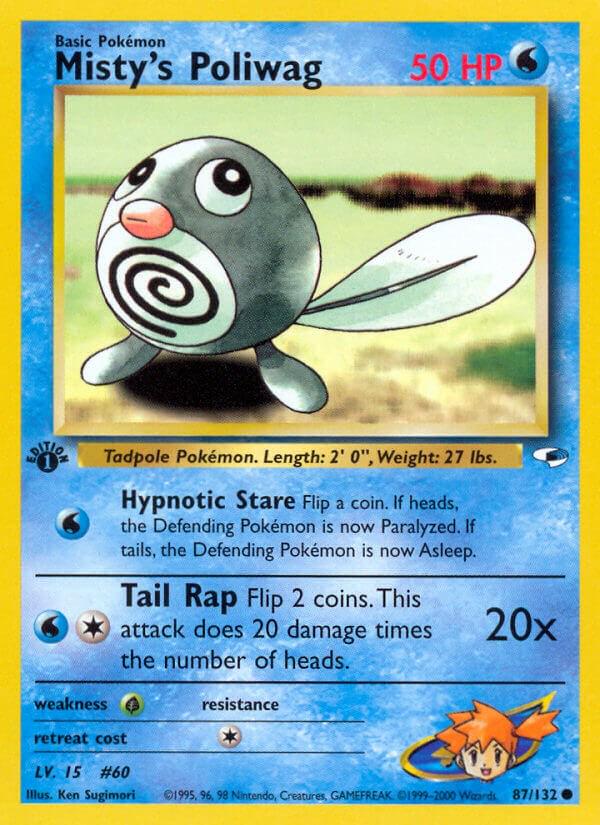 Misty's Poliwag [1st-Edition]