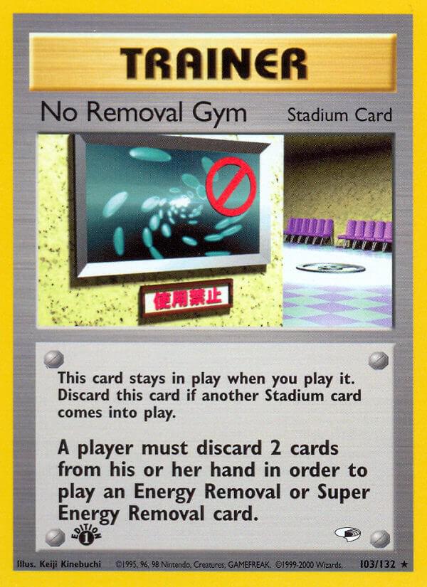 No Removal Gym [1st-Edition]