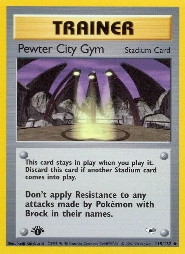 Pewter City Gym [1st-Edition]