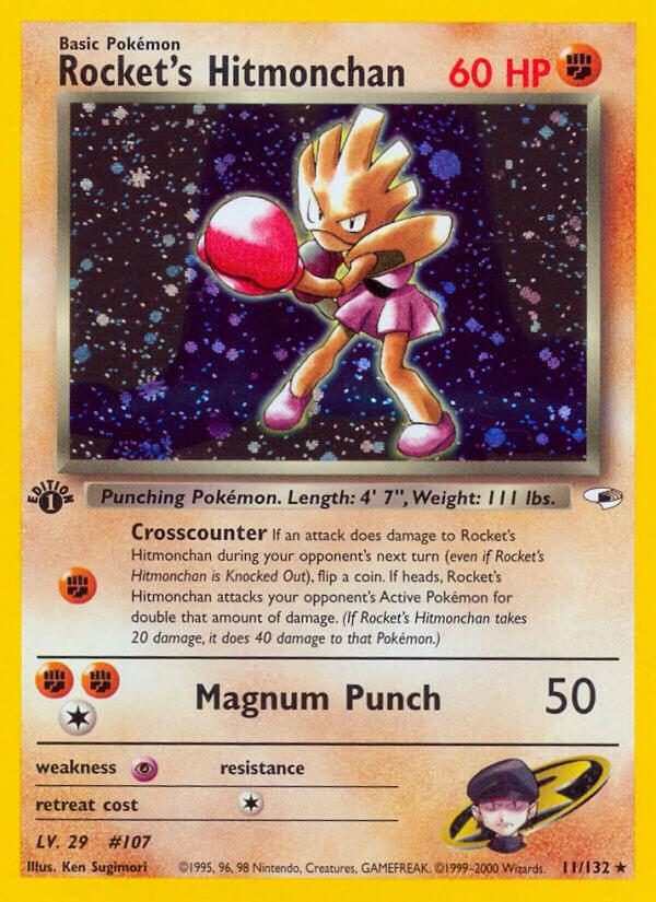 Rocket's Hitmonchan [1st-Edition]