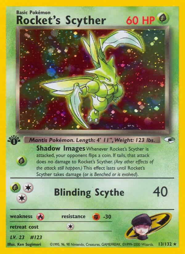 Rocket's Scyther [1st-Edition]
