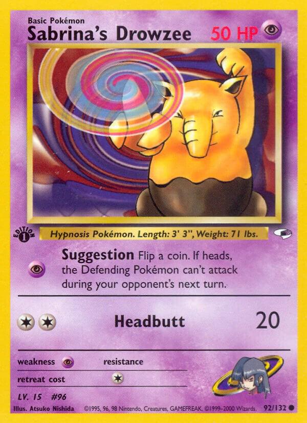 Sabrina's Drowzee [1st-Edition]